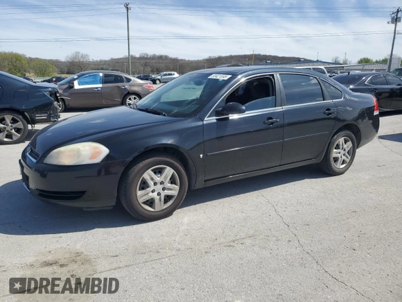 2007 Chevrolet Impala LS with VIN 2G1WB58K979121643, listed as a Copart auction lot 50421595 with 217,344 mi miles and Clean Title. Bid and sale history available at DreamBid. Image 1.