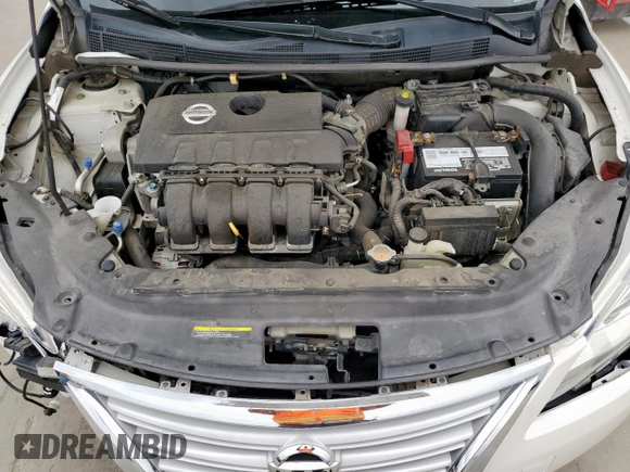 2013 Nissan Sentra SR with VIN 3N1AB7AP8DL682298, listed as a Copart auction lot 53528175 with 136,552 mi miles and Salvage Title. Bid and sale history available at DreamBid. Image 11.