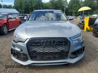 2015 Audi A6 Prestige with VIN WAUHGAFC2FN012777, listed as a Copart auction lot 64166135 with 99,280 mi miles and Salvage title. Bid and sale history available at DreamBid. Image 5.