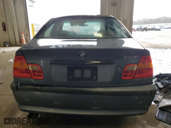 2002 BMW 3 Series 325i with VIN WBAEV33442KL75224, listed as a Copart auction lot 42778095 with 229,867 mi miles and Non Repairable. Bid and sale history available at carsss.com. Image 6.
