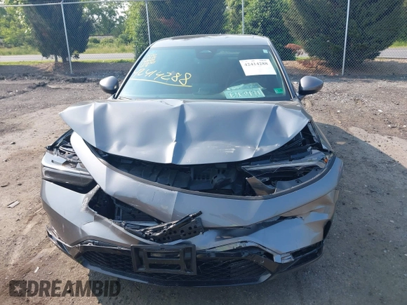 2023 Acura Integra w/A-Spec Package with VIN 19UDE4H39PA025767, listed as a IAAI auction lot 42414288 with 24,125 mi miles and . Bid and sale history available at DreamBid. Image 12.