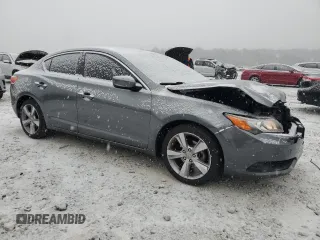 2013 Acura ILX Premium Pkg with VIN 19VDE1F51DE002275, listed as a Copart auction lot 41733675 with 186,136 mi miles and Salvage Title. Bid and sale history available at carsss.com. Image 4.