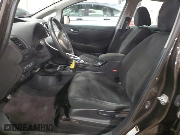 2016 Nissan LEAF SL with VIN 1N4BZ0CP3GC302114, listed as a Copart auction lot 48180035 with 55,999 mi miles and Salvage Title. Bid and sale history available at carsss.com. Image 7.