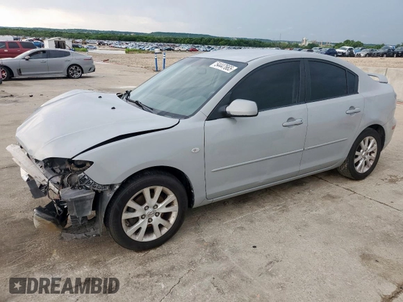 2008 Mazda 3 i Touring with VIN JM1BK32F981867456, listed as a Copart auction lot 54447665 with 137,246 mi miles and Salvage Title. Bid and sale history available at DreamBid. Image 1.