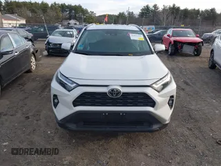2024 Toyota RAV4 XLE Premium with VIN 2T3A1RFV2RW435605, listed as a IAAI auction lot 41817941 with 10,001 mi miles. Bid and sale history available at carsss.com. Image 12.