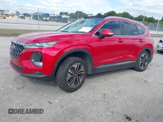 2020 Hyundai Santa Fe Limited with VIN 5NMS53AA8LH278765, listed as a IAAI auction lot 41339654 with 89,946 mi miles and . Bid and sale history available at DreamBid. Image 19.