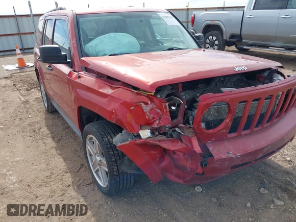 2008 Jeep Patriot Sport with VIN 1J8FF28W58D515280, listed as a IAAI auction lot 41535128 with 160,353 mi miles. Bid and sale history available at carsss.com. Image 6.