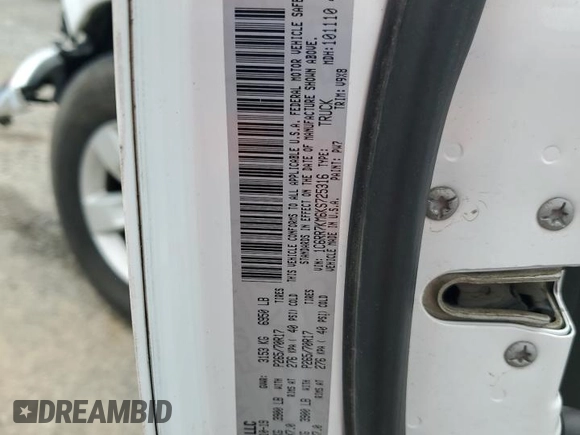2019 Ram 1500 Tradesman z VIN 1C6RR7KM6KS725316, wystawiony jako Copart lot #57551315 z przebiegiem 62 732 mil mil oraz Szkoda całkowita • Salvage title. Historia ofert i sprzedaży dostępna na DreamBid. Obrazek 12.