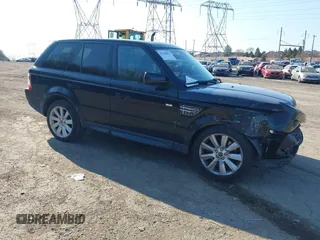 2013 Land Rover Range Rover Sport HSE Lux with VIN SALSK2D48DA783363, listed as a IAAI auction lot 41768872 with 160,013 mi miles and . Bid and sale history available at DreamBid. Image 1.