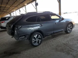 2022 Subaru Outback Touring with VIN 4S4BTAPC7N3101687, listed as a Copart auction lot 49662505 with 233,972 mi miles and Salvage title. Bid and sale history available at DreamBid. Image 3.