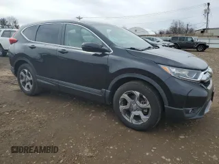 2018 Honda CR-V EX with VIN 7FARW2H56JE062320, listed as a Copart auction lot 45853113 with 74,543 mi miles. Bid and sale history available at carsss.com. Image 4.