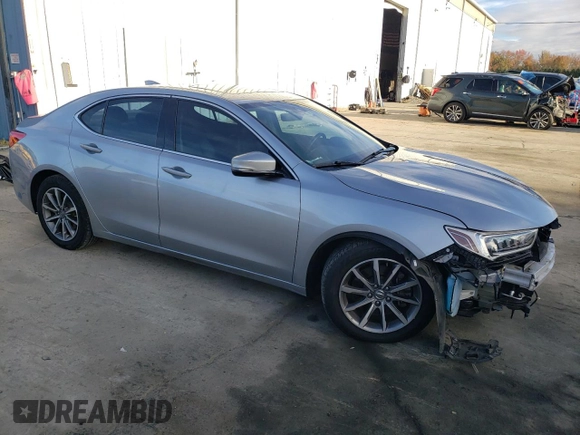 2020 Acura TLX with VIN 19UUB1F39LA007645, listed as a Copart auction lot 73798093 with 41,324 mi miles. Bid and sale history available at carsss.com. Image 4.