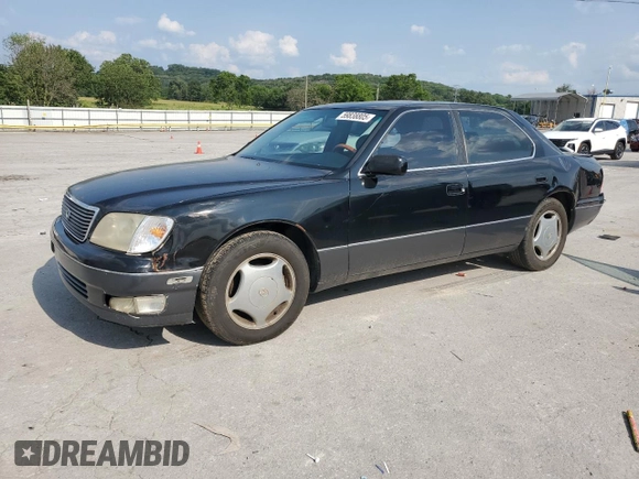 1999 Lexus LS 400 z VIN JT8BH28F7X0154767, wystawiony jako Copart lot #59838805 z przebiegiem 205 710 mil mil oraz Szkoda całkowita • Salvage title. Historia ofert i sprzedaży dostępna na DreamBid. Obrazek 1.