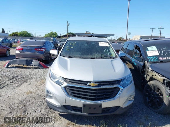 2020 Chevrolet Equinox LT with VIN 2GNAXKEV8L6217296, listed as a IAAI auction lot 42082139 with 61,305 mi miles and . Bid and sale history available at DreamBid. Image 12.