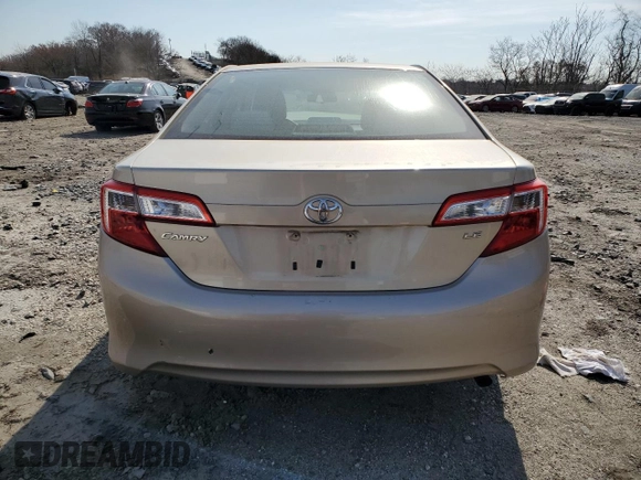 2012 Toyota Camry L with VIN 4T4BF1FK9CR177246, listed as a Copart auction lot 48758815 with 0 mi miles and Salvage Title. Bid and sale history available at carsss.com. Image 6.