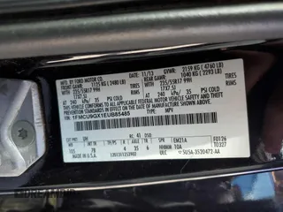 2014 Ford Escape SE with VIN 1FMCU9GX1EUB85485, listed as a Copart auction lot 45764975 with 271,702 mi miles and Salvage Title. Bid and sale history available at DreamBid. Image 13.