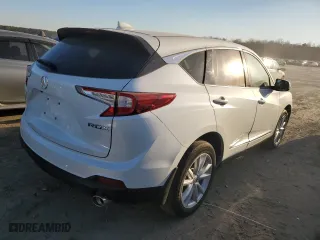 2020 Acura RDX w/Technology Pkg with VIN 5J8TC1H56LL006187, listed as a Copart auction lot 89370885 with 27,331 mi miles and Salvage Title. Bid and sale history available at carsss.com. Image 3.