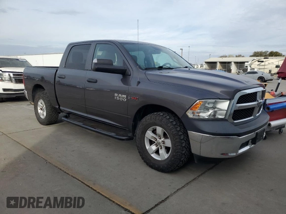 2018 Ram 1500 Tradesman with VIN 1C6RR7KM3JS335241, listed as a Copart auction lot 79046744 with 58,687 mi miles and Clean title. Bid and sale history available at DreamBid. Image 4.