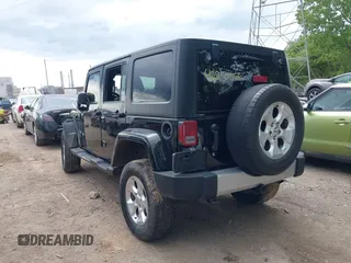 2013 Jeep Wrangler Unlimited Sahara with VIN 1C4BJWEG2DL549864, listed as a IAAI auction lot 42250556 with 231,018 mi miles and . Bid and sale history available at DreamBid. Image 3.
