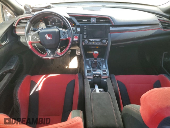 2019 Honda Civic Type R Touring z VIN SHHFK8G73KU201741, wystawiony jako Copart lot #43377445 z przebiegiem 76 807 mil mil oraz Szkoda całkowita • Salvage title. Historia ofert i sprzedaży dostępna na DreamBid. Obrazek 8.
