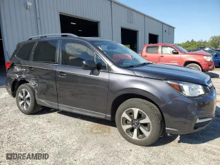 2018 Subaru Forester Premium with VIN JF2SJAEC2JH405781, listed as a Copart auction lot 53110915 with 87,122 mi miles and Salvage Title. Bid and sale history available at carsss.com. Image 4.