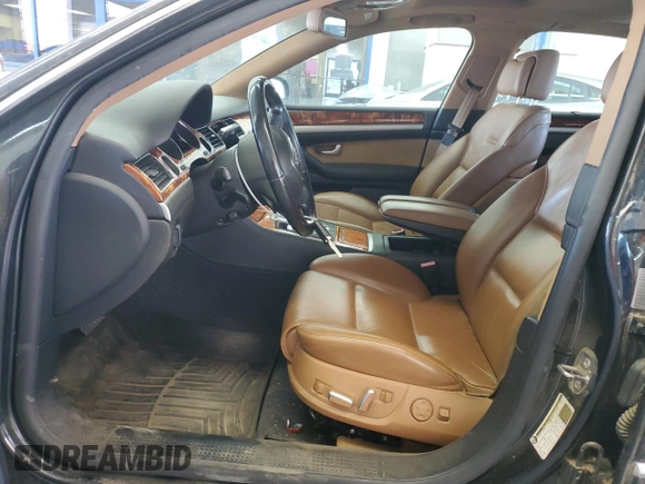 2007 Audi A8 4.2L z VIN WAUMV44E77N023964, wystawiony jako Copart lot #63217964 z przebiegiem 143 958 mil mil oraz Czysty tytuł • Clean title. Historia ofert i sprzedaży dostępna na DreamBid. Obrazek 7.