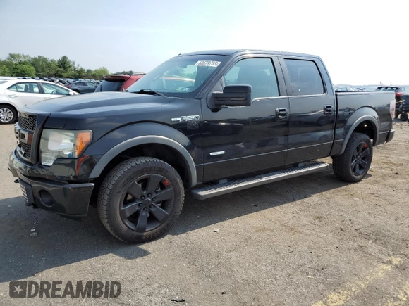 2011 Ford F-150 XLT with VIN 1FTFW1ET6BFC56273, listed as a Copart auction lot 60679755 with 136,912 mi miles and Salvage title. Bid and sale history available at DreamBid. Image 1.