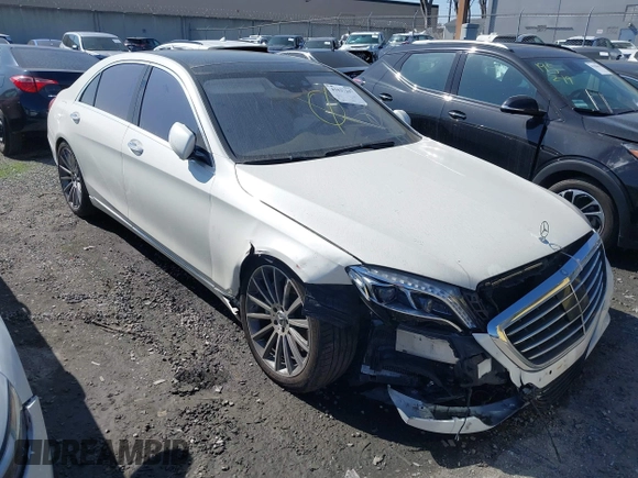 2017 Mercedes-Benz S 550 with VIN WDDUG8CB7HA298731, listed as a IAAI auction lot 41627247 with Not Provided miles and . Bid and sale history available at carsss.com. Image 1.
