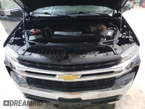 2021 Chevrolet Silverado 1500 LT with VIN 1GCRYDED6MZ104674, listed as a Copart auction lot 44034255 with 70,420 mi miles and Salvage Title. Bid and sale history available at DreamBid. Image 11.