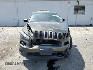 2014 Jeep Cherokee Sport with VIN 1C4PJLAB6EW212564, listed as a Copart auction lot 54355115 with 138,401 mi miles and Salvage Title. Bid and sale history available at DreamBid. Image 5.