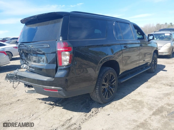2022 Chevrolet Suburban Z71 with VIN 1GNSKDKD5NR110949, listed as a IAAI auction lot 41556533 with 68,141 mi miles. Bid and sale history available at carsss.com. Image 4.