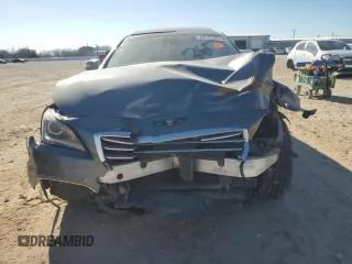 2015 Hyundai Genesis 5.0L with VIN KMHGN4JF4FU064002, listed as a Copart auction lot 46716195 with 138,992 mi miles and Salvage Title. Bid and sale history available at carsss.com. Image 5.