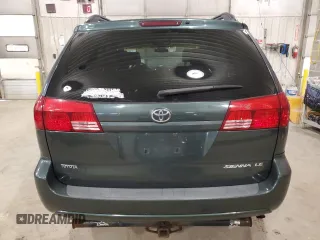 2004 Toyota Sienna CE with VIN 5TDZA23C24S186245, listed as a Copart auction lot 51215855 with 346,912 mi miles and Clean Title. Bid and sale history available at carsss.com. Image 6.