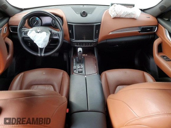 2021 Maserati Levante GT with VIN ZN661XUA8MX364794, listed as a Copart auction lot 83231954 with 23,188 mi miles and Salvage Title. Bid and sale history available at carsss.com. Image 8.