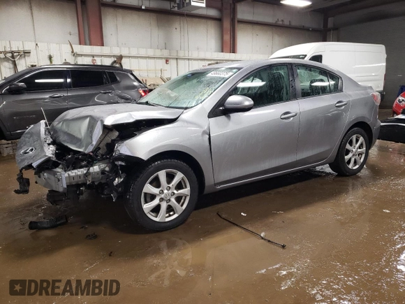 2010 Mazda 3 i SV with VIN JM1BL1SF1A1183461, listed as a Copart auction lot 49660375 with 88,446 mi miles and Salvage Title. Bid and sale history available at DreamBid. Image 1.