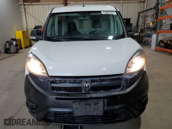 2016 Ram ProMaster City Cargo Tradesman with VIN ZFBERFAT5G6A99290, listed as a Copart auction lot 59734355 with 297,240 mi miles and Clean title. Bid and sale history available at DreamBid. Image 5.