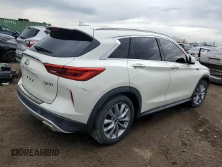 2019 Infiniti QX50 LUXE with VIN 3PCAJ5M13KF137147, listed as a Copart auction lot 53788435 with Not Provided miles and Clean Title. Bid and sale history available at carsss.com. Image 3.