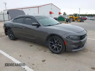 2018 Dodge Charger SXT Plus with VIN 2C3CDXHG0JH217495, listed as a IAAI auction lot 41998783 with 58,247 mi miles and . Bid and sale history available at carsss.com. Image 1.