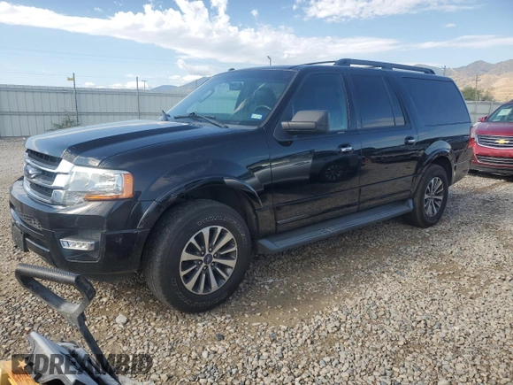 2016 Ford Expedition EL XLT with VIN 1FMJK1HT4GEF32492, listed as a Copart auction lot 66436384 with 126,946 mi miles and Salvage Title. Bid and sale history available at carsss.com. Image 1.