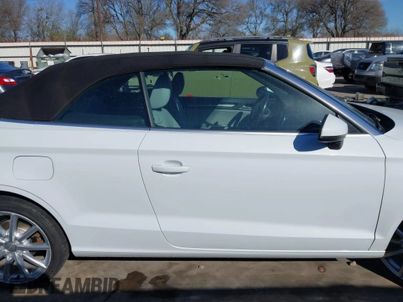 2016 Audi A3 2.0T Premium with VIN WAU78LFF9G1111894, listed as a IAAI auction lot 41758414 with 80,600 mi miles. Bid and sale history available at carsss.com. Image 13.