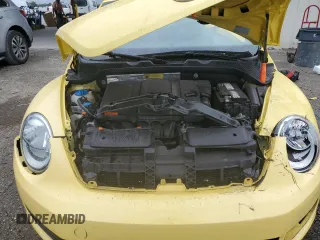 2013 Volkswagen Beetle 2.5L with VIN 3VW5P7AT6DM812504, listed as a Copart auction lot 52156165 with 53,682 mi miles and Salvage Title. Bid and sale history available at DreamBid. Image 11.