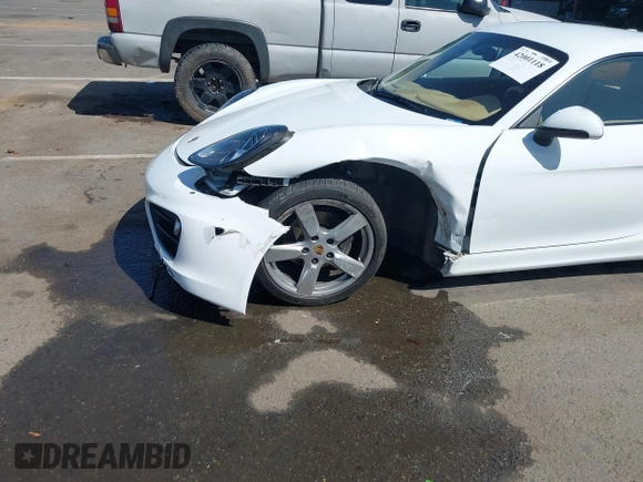 2015 Porsche Cayman with VIN WP0AA2A86FK163282, listed as a IAAI auction lot 42001118 with 101,495 mi miles and . Bid and sale history available at DreamBid. Image 6.