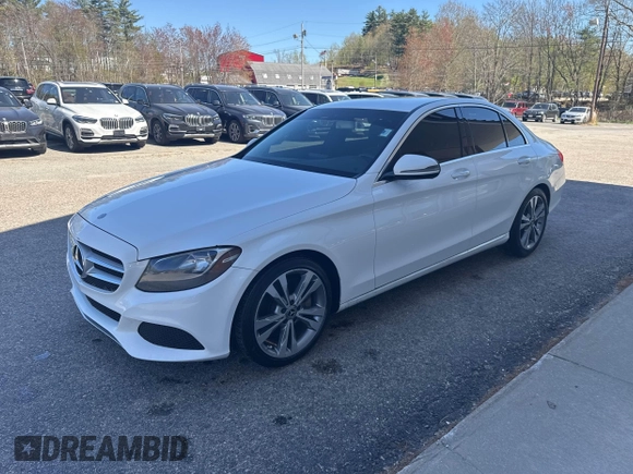 2017 Mercedes-Benz C C 300 with VIN 55SWF4JB5HU220634, listed as a IAAI auction lot 42171628 with 228,573 mi miles. Bid and sale history available at carsss.com. Image 2.