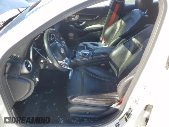 2017 Mercedes-Benz C 43 AMG with VIN 55SWF6EB2HU198159, listed as a Copart auction lot 44592335 with 101,243 mi miles and Clean Title. Bid and sale history available at DreamBid. Image 7.