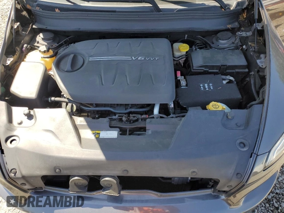 2017 Jeep Cherokee Latitude with VIN 1C4PJLCSXHW503344, listed as a Copart auction lot 53016925 with 95,358 mi miles and Salvage title. Bid and sale history available at DreamBid. Image 12.