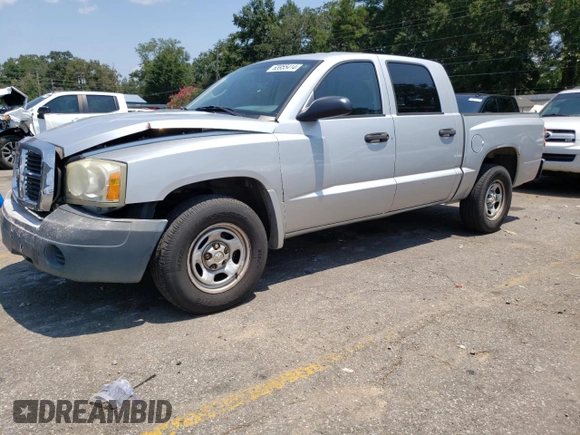 2006 Dodge Dakota ST with VIN 1D7HE28K26S694375, listed as a Copart auction lot 65955414 with 248,546 mi miles and Salvage Title. Bid and sale history available at carsss.com. Image 1.