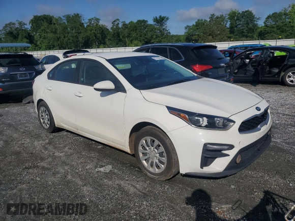 2021 Kia Forte FE with VIN 3KPF24AD1ME374353, listed as a Copart auction lot 57793725 with 43,016 mi miles and Salvage title. Bid and sale history available at DreamBid. Image 4.