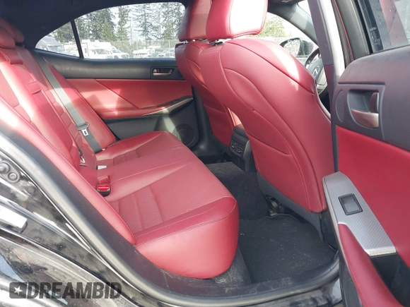 2017 Lexus IS 350 with VIN JTHBE1D27H5030069, listed as a IAAI auction lot 41276305 with 83,840 mi miles and . Bid and sale history available at DreamBid. Image 8.