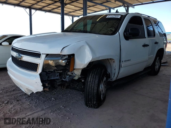 2009 Chevrolet Tahoe LS with VIN 1GNFC13049R138045, listed as a Copart auction lot 61542965 with 194,021 mi miles and Salvage title. Bid and sale history available at DreamBid. Image 1.