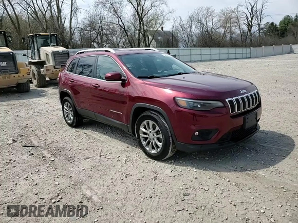 2019 Jeep Cherokee Altitude with VIN 1C4PJMLN9KD492310, listed as a Copart auction lot 54494755 with 109,733 mi miles and Non Repairable. Bid and sale history available at carsss.com. Image 14.